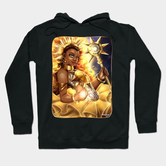 Sun Goddess Hoodie by Vinniedraws